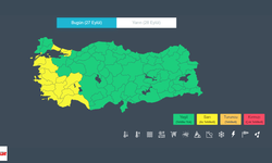 10 İl İçin Kuvvetli Sağanak Uyarısı!