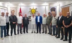 Gökdere Havzası Yönetiminden AK Parti Tokat Merkez İlçe Başkanı Ali Çalışkan’a Ziyaret