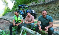 Köyüne dönen Tokatlı vatandaşa traktör desteği