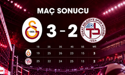 Tokat Belediye voleybolda Galatasaray’a 3-2 mağlup oldu
