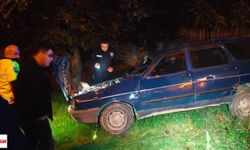 Gece Karanlığında Niksar’da Korkutan Kaza!