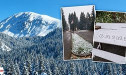 Ilgaz Dağı'nda Kar Etkisi