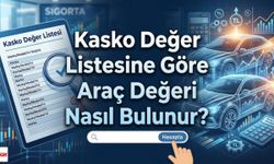 Kasko Değer Listesine Göre Araç Değeri Nasıl Bulunur?