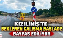 Kızıliniş'te Beklenen Çalışma Başladı! Baypas Ediliyor