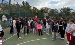 Niksar’da Minik Raketler Kortta