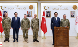 Üst Düzey Askerî Komutanlardan Tokat Valisi Köklü’ye Ziyaret