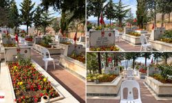 Tokat’ta Erenler Şehitliği’nde Kabirler Yenilendi