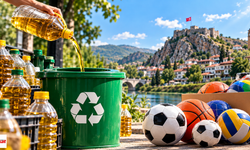 Tokat Belediyesi’nden Atık Yağ Getirene Top Hediyesi!