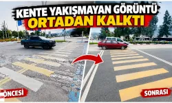 Kente yakışmayan görüntü ortadan kalktı: Ekipler o kavşakta çalışma yaptı
