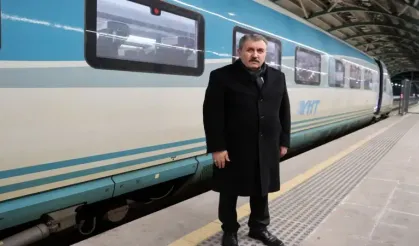  BBP Lideri Destici Kaza Yaptı, Treni Tercih Etti...