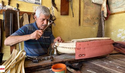 Tokat'ta 47 yıldır hamut yapıyor...