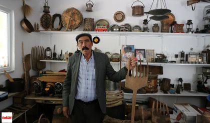 Tokat'ta eski eşya merakı evi müzeye çevirtti!