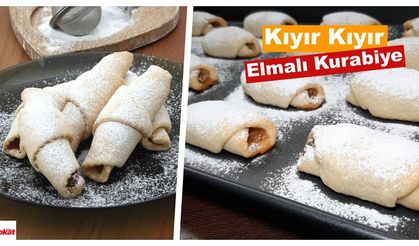 Kıyır Kıyır Elmalı Kurabiye Tarifi: Her Lokmada Ağızda Dağılan Lezzet!