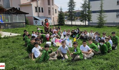 Minik Ellerden Büyük Doğa Dersi:Geleceğe Umut Aşıladılar