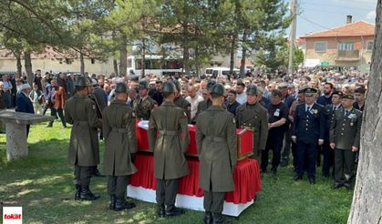 Kıbrıs Gazisi Hasan Hüseyin İncesu, askeri törenle son yolculuğuna uğurlandı