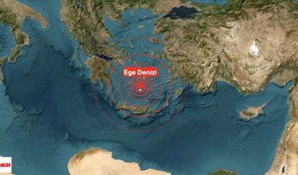 Gece Yarısı Korkutan Deprem: Ege Denizi 4.9’la Sallandı