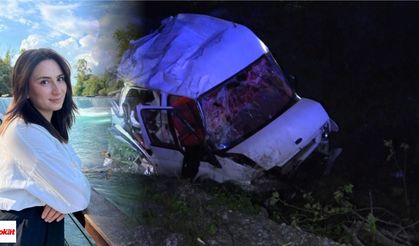 Minibüs 7 Metrelik Şarampole Yuvarlandı: Genç Kız Hayatını Kaybetti
