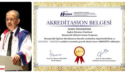 SANKO Üniversitesi Hemşirelik Programı 2028'e Kadar Yeniden Akredite Edildi