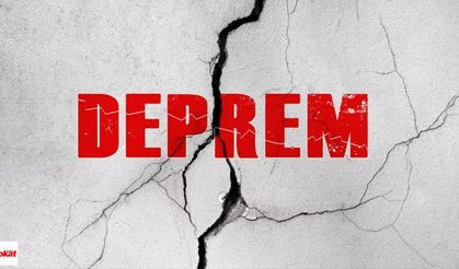 AFAD duyurdu: 4,1 büyüklüğünde deprem!