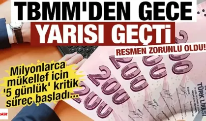 Yeni E-Tebligat Yasası Meclis'ten Geçti: E-Tebligat Kimler İçin Zorunlu Oldu?