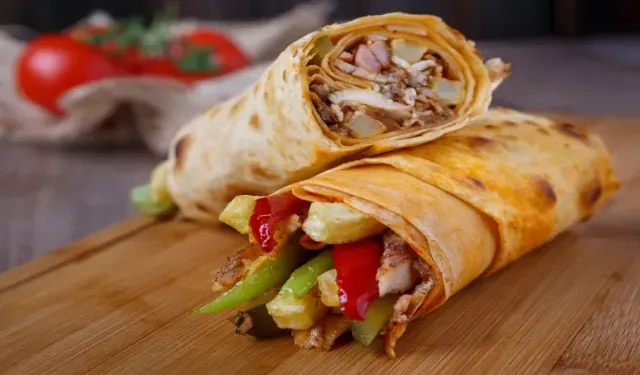 2023 birincisi tavuk döner dürüm