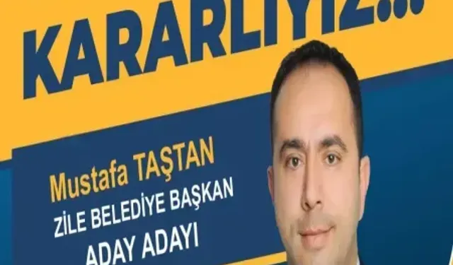 AK Parti Zile Belediye Başkan Adayı Mustafa Taştan kimdir?