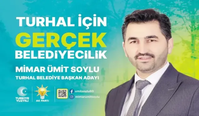 AK Parti Turhal Belediye Başkan Adayı Ümit Soylu kimdir?