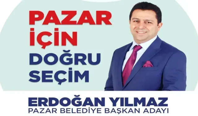 AK Parti Pazar Belediye Başkan Adayı Erdoğan Yılmaz, kimdir?