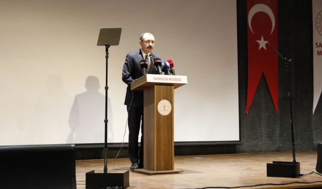 Kültür ve Turizm Bakanı Ersoy, Samsun Müzesi'nin açılışında konuştu: