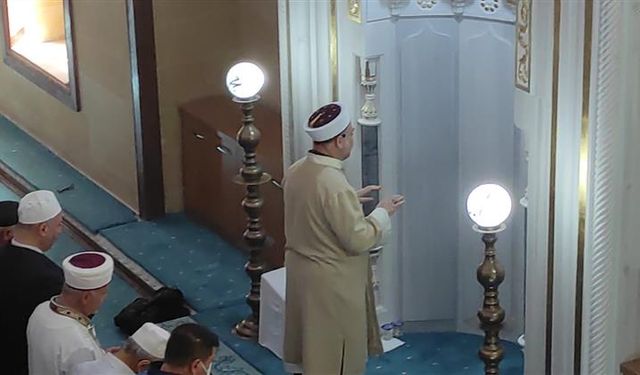 Tokat'ta Cuma Namazı Öncesi Yağmur Duası  Yapıldı