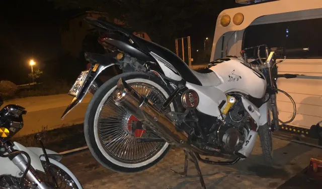 Tokat'ta motosiklet sürücülerine ceza yağdı