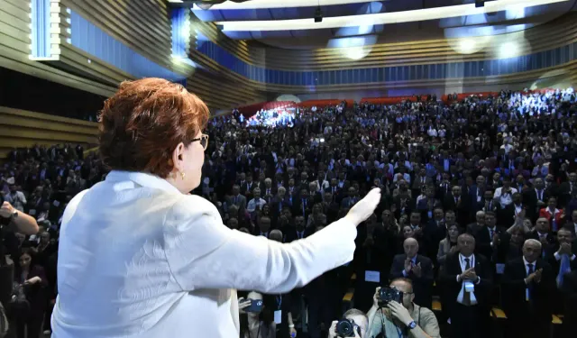 İYİ Parti Kurultayında başkanlık seçim üçüncü tura kaldı