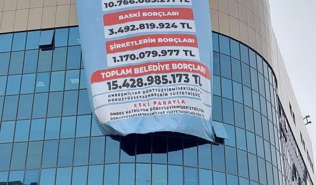 Balıkesir Büyükşehir Belediyesi’nde borç 15,5 milyar TL