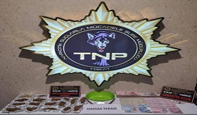 Tokat'ta uyuşturucu operasyonu, tutuklananlar var