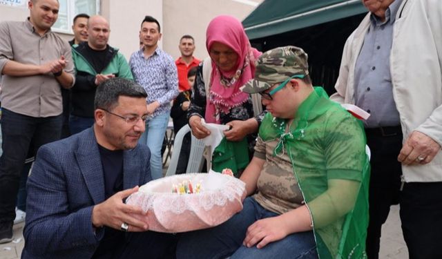 Nevşehir Belediyesi'nden Yusuf Tosun'a asker eğlencesi