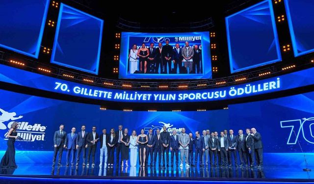 Yılın Sporcusu Ödülleri töreni yapıldı