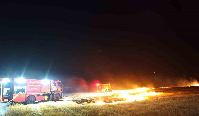 Malatya’da korkutan yangılar