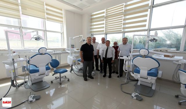 Tokat'ta üniversiteye diş sağlığı hizmeti artık kampüste!