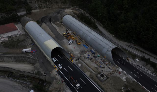 Bolu Dağı Tüneli İstanbul yönü 38 gün sonra ulaşıma açıldı