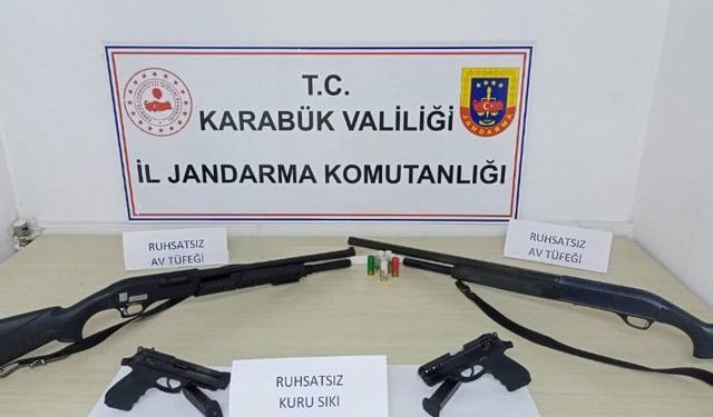 Karabük'te düğünde havaya ateş açan kişilere para cezası verildi