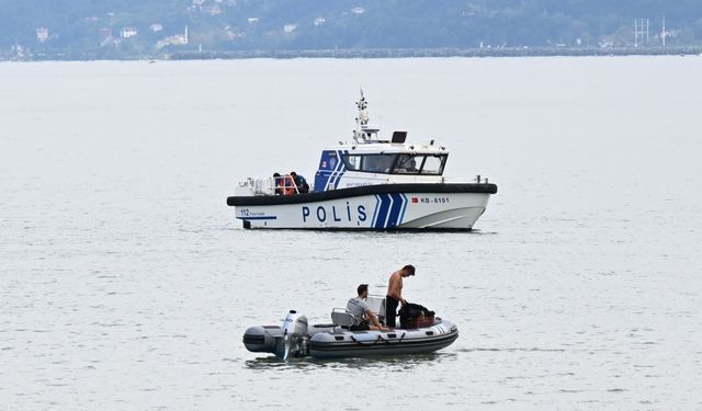 Trabzon'da taşkında kaybolan kişiyi arama çalışmaları sürüyor