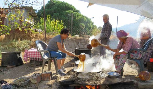 Aydın’da pekmez ocakları tütmeye başladı