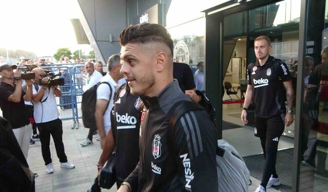 Beşiktaş kafilesi, Trabzon’a iniş yaptı