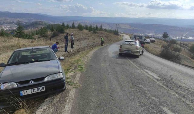 Bilecik’te meydana gelen trafik kazasında 2 kişi yaralandı