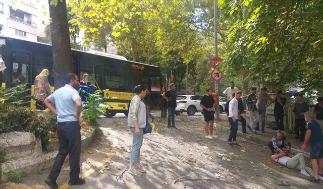 Bursa’da otobüs kazasında can pazarı...Belediye otobüsü ağaca çarptı, yolcu camdan fırladı