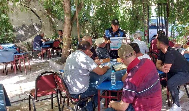 Etkinliklerde silahla havaya ateş açılmasıyla ilgili 2 bin 190 vatandaş yüz yüze bilgilendirildi