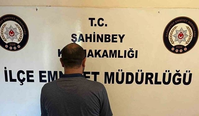 Gaziantep’te 20 yıl hapis cezası bulunan şahıs yakalandı