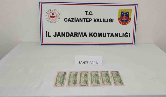 Kalpazanlık yapan şahsa jandarmadan suçüstü