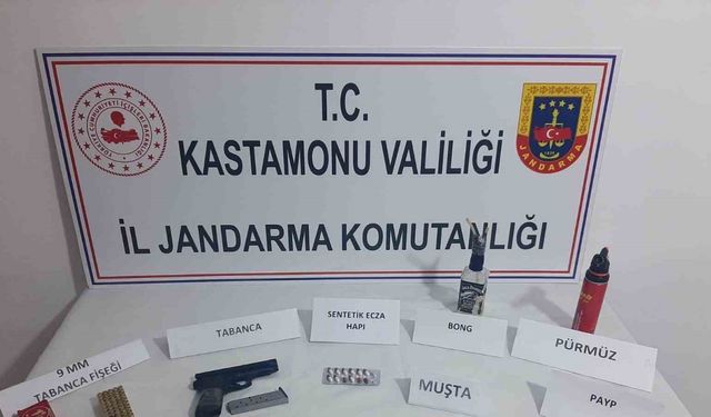 Kastamonu’da uyuşturucuyla yakalanan 6 kişi gözaltına alındı