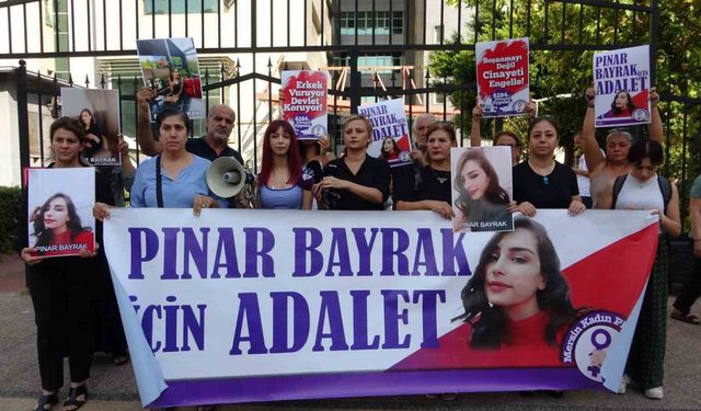 Mersin’deki kadın cinayeti protesto edildi